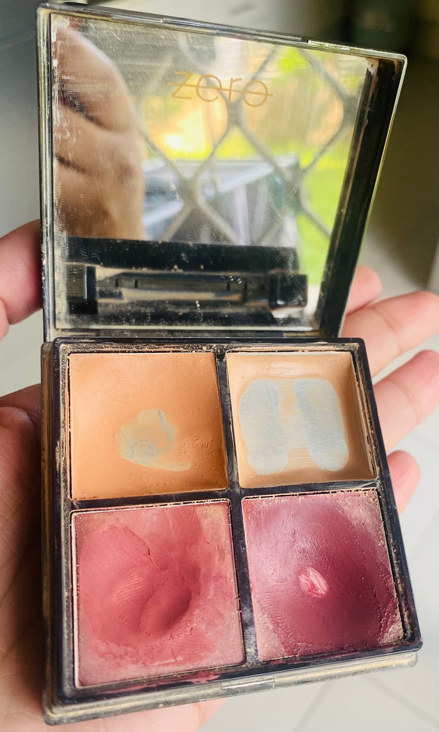 Customer photo review of Face Perfecting Palette