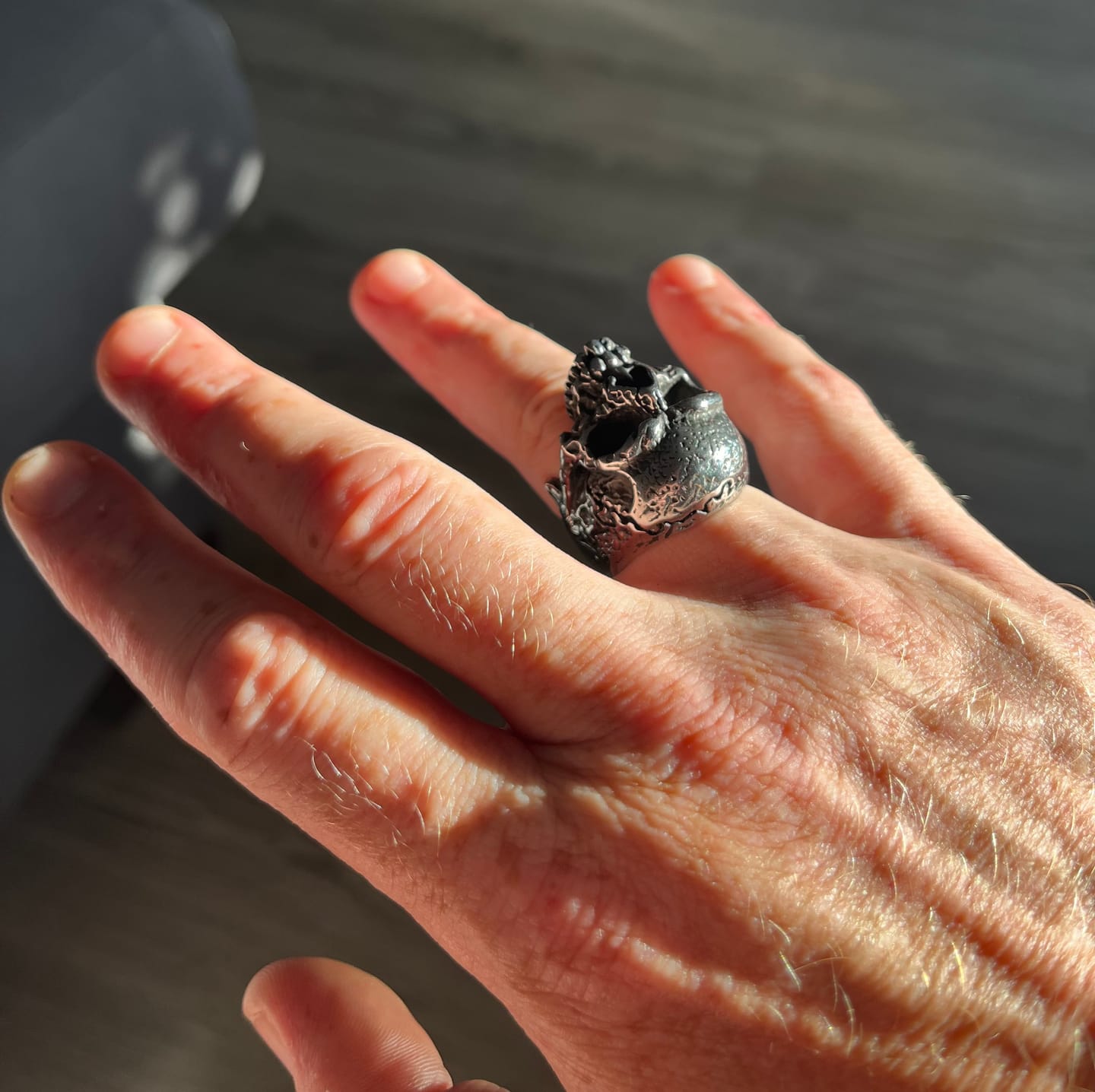 Customer photo review of ANCIENT SKULL.