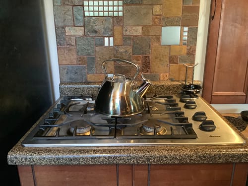 Customer photo review of All-Clad Stainless Tea Kettle