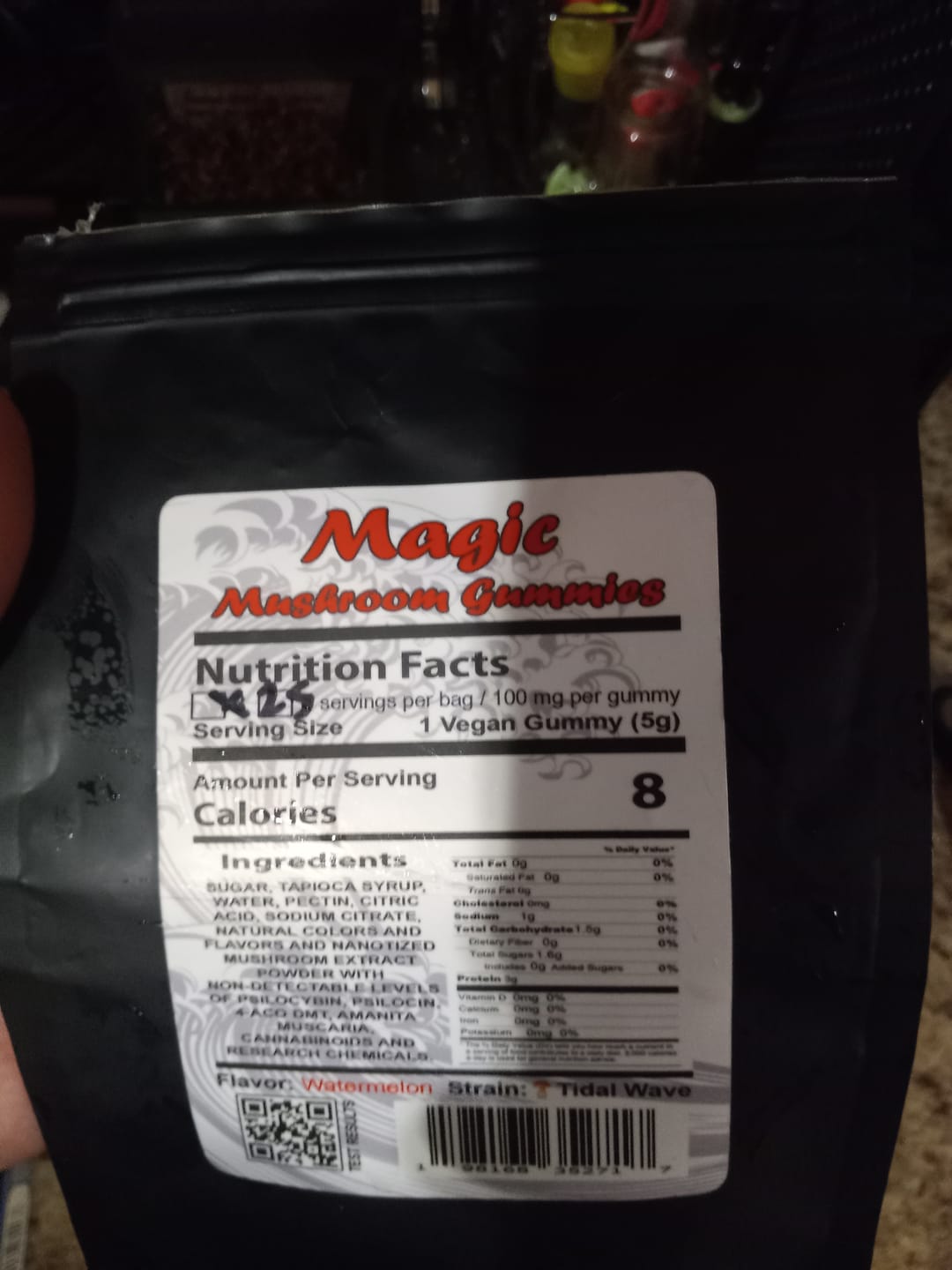 Customer photo review of Bulk Magic Mushroom Gummies - 50% Off