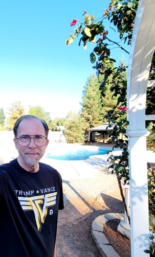 Customer photo review of TV Rocker Gold T-Shirt