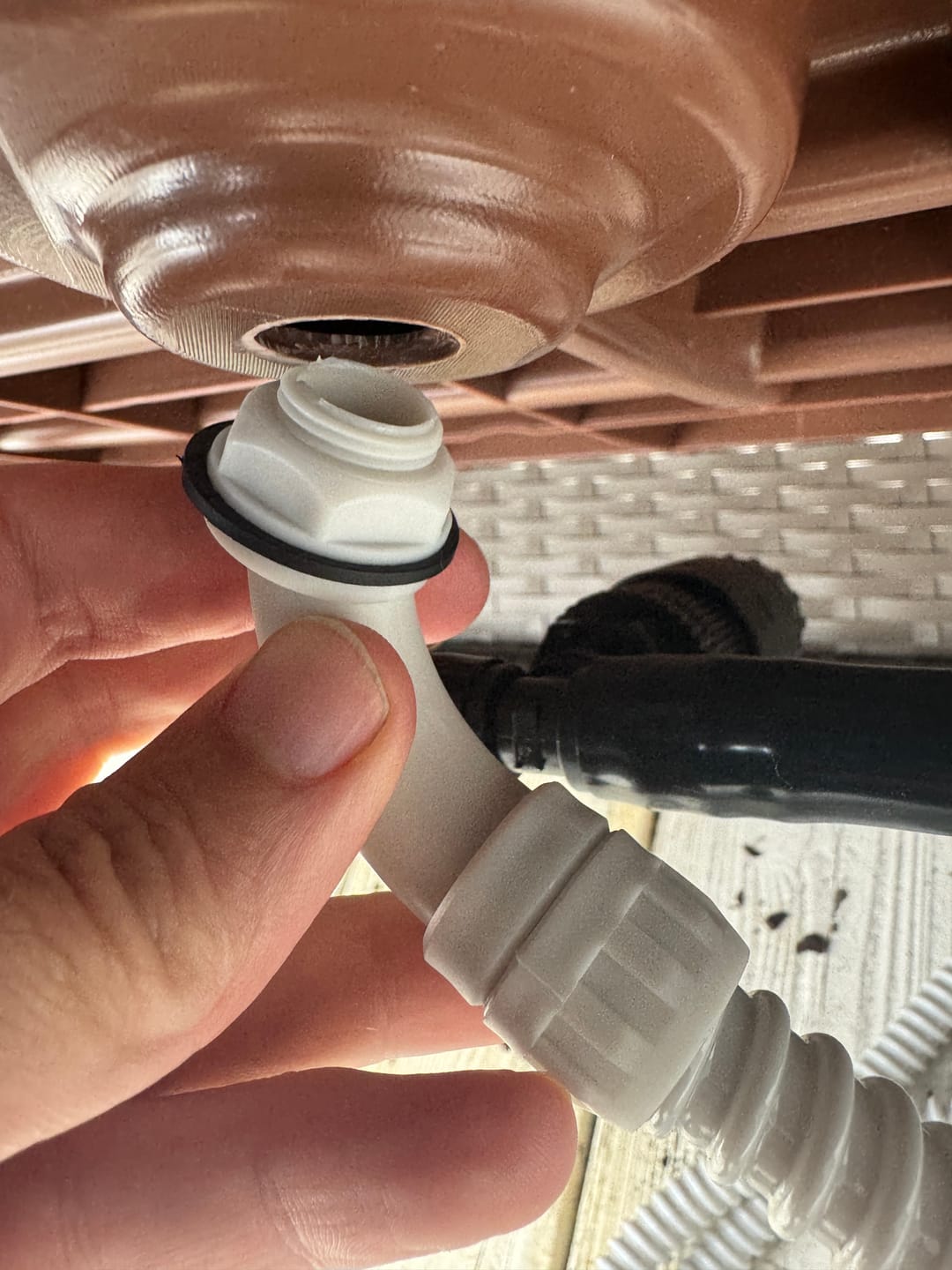 Customer photo review of Porch Potty PREMIUM