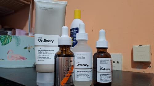 Customer photo review of Alpha Arbutin 2% + HA Hyperpigmentation Serum