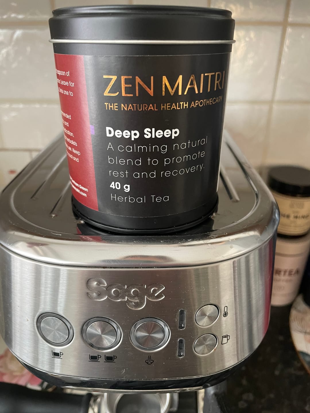 Customer photo review of Deep Sleep Tea | For Sleep Support