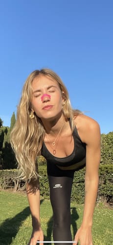 Customer photo review of Black Nasal Strips