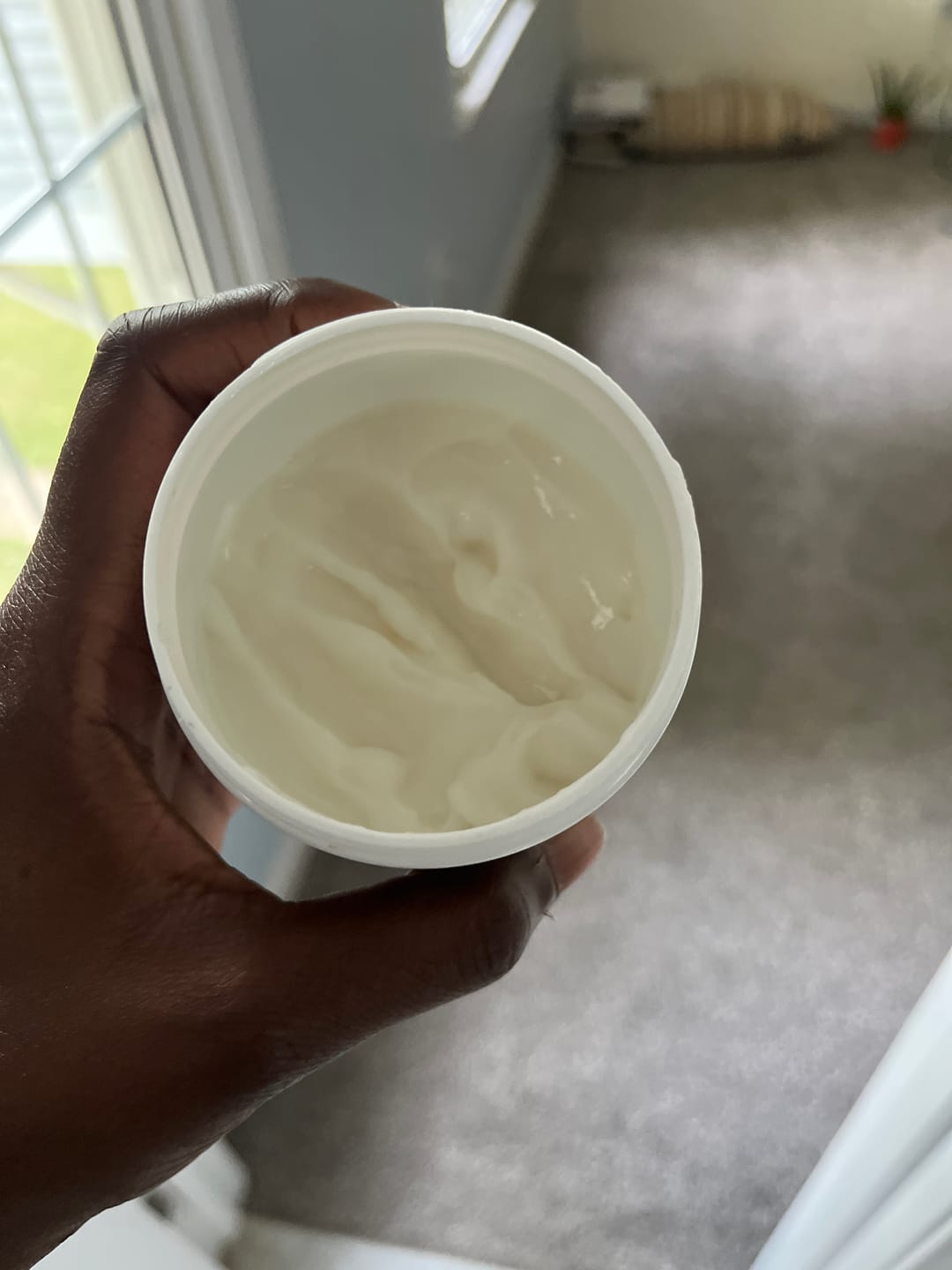 Customer photo review of INDULGE Moisturizing Deep Conditioning Treatment