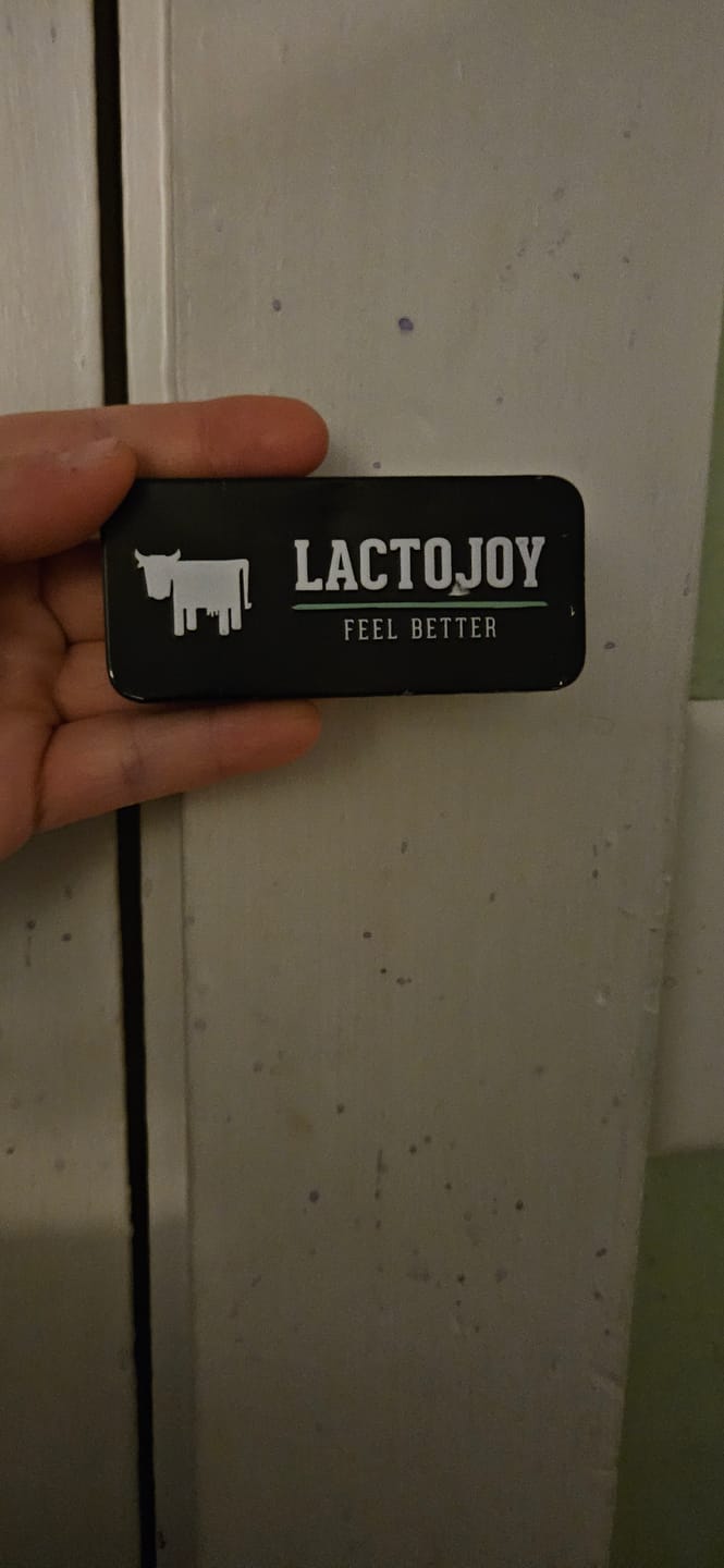Customer photo review of LactoJoy Lactase Pills - 14.500 FCC - 240 pcs refill bag