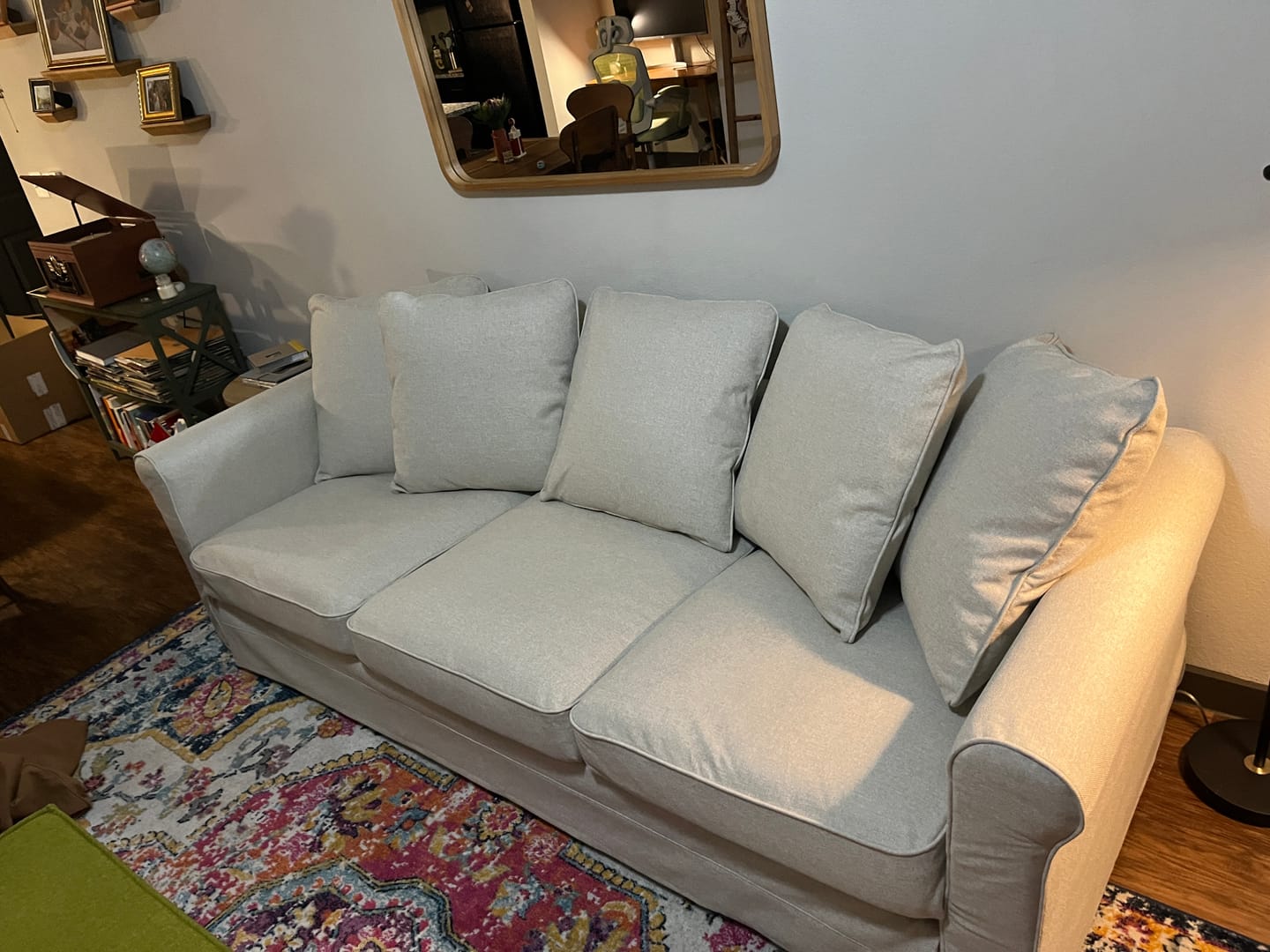 Customer photo review of GRÖNLID 3-Seat IKEA Sofa Cover