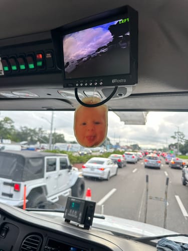 Customer photo review of Custom Shape Air Freshener