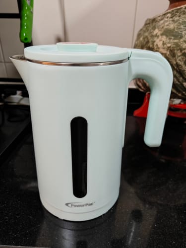 Sumathy K. review of Electric Kettle Jug, Cordless Kettle 1.8L Cool Touch Insulation (PPJ2022) Blue image 1 out of 1