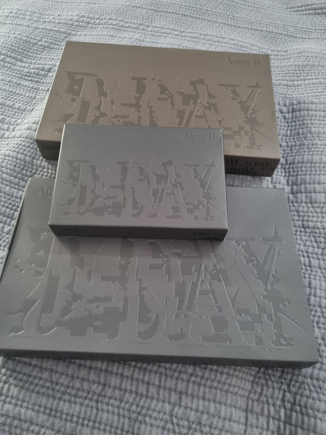Customer photo review of BTS SUGA - D-DAY 1ST SOLO ALBUM