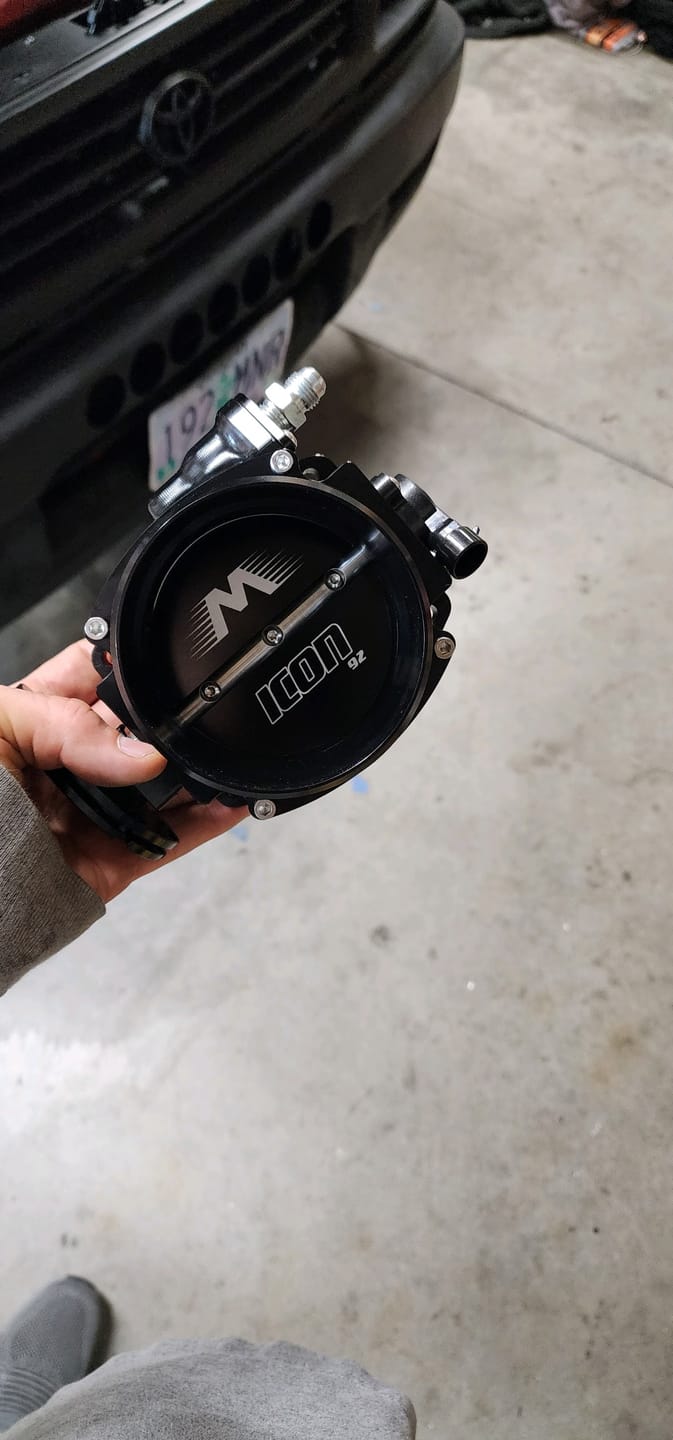 Customer photo review of IAC Block off Plug for ICON Throttle Body 92/102mm 10-10039BLK
