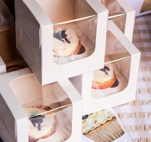 Customer photo review of Wafer Paper (0.3mm thin) - 12 x 5 cm Pre-cut Cupcake Custom Edible Images