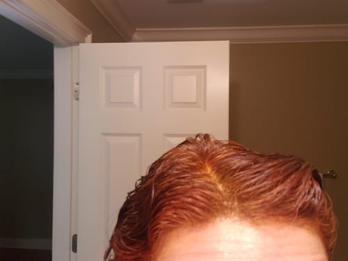 Customer photo review of Organic BAQ Fresh Rajasthani Henna