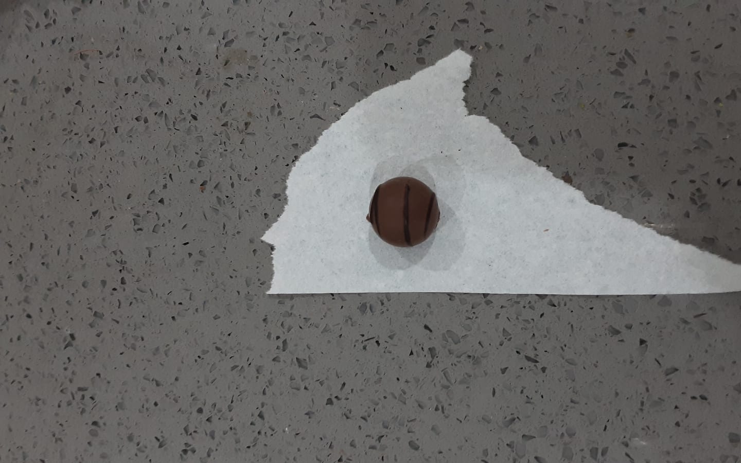 Customer photo review of Baci (Macadamia) Truffle