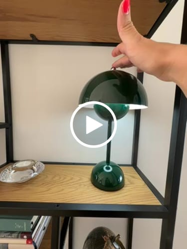 Customer video review of Bordslampa - Svamplampa Flowerbud - Batteridriven 5000 mAH