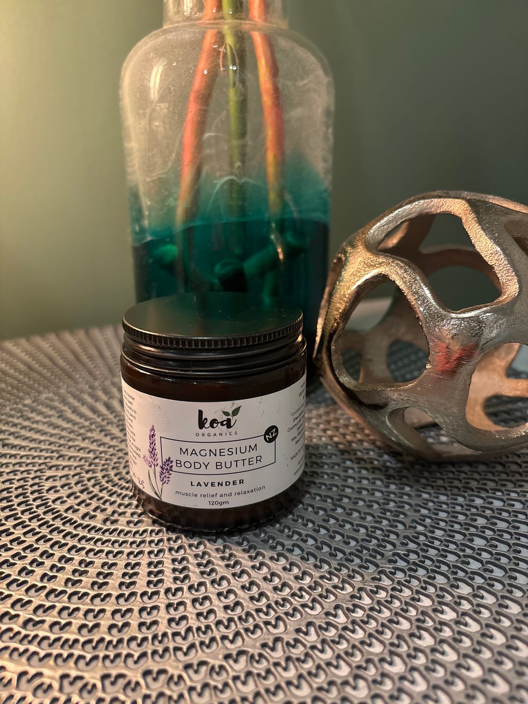 Customer photo review of Magnesium Body Butter with Lavender
