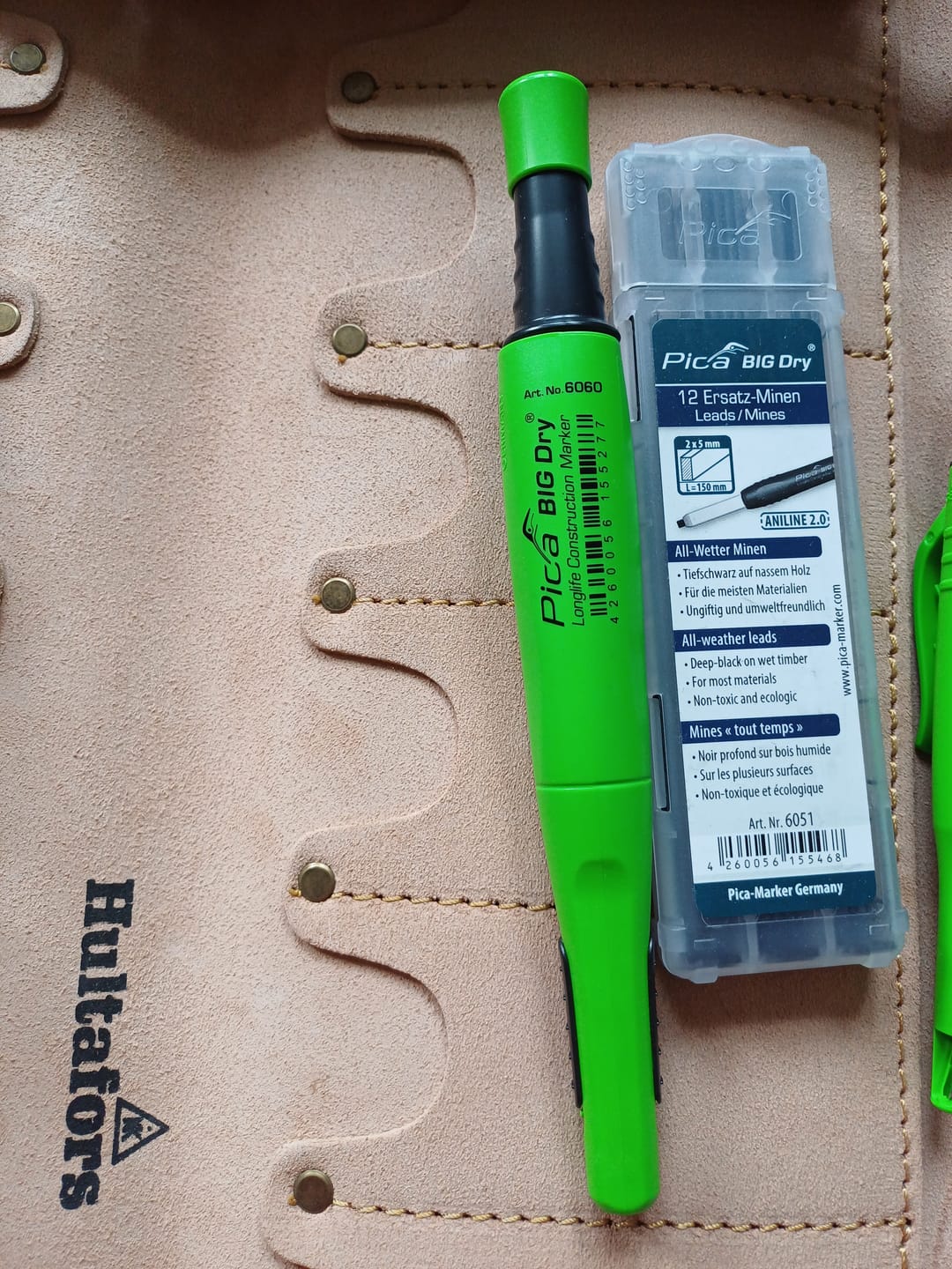 Customer photo review of Pica | Dry BIG Pencil Marker Bundle