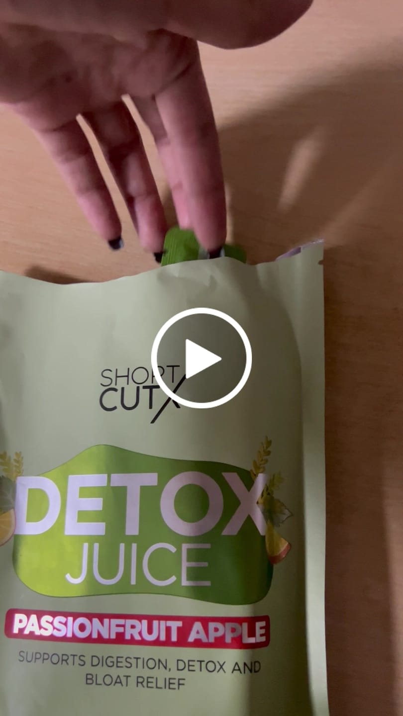 Customer video review of Shortcutx Detox Juice