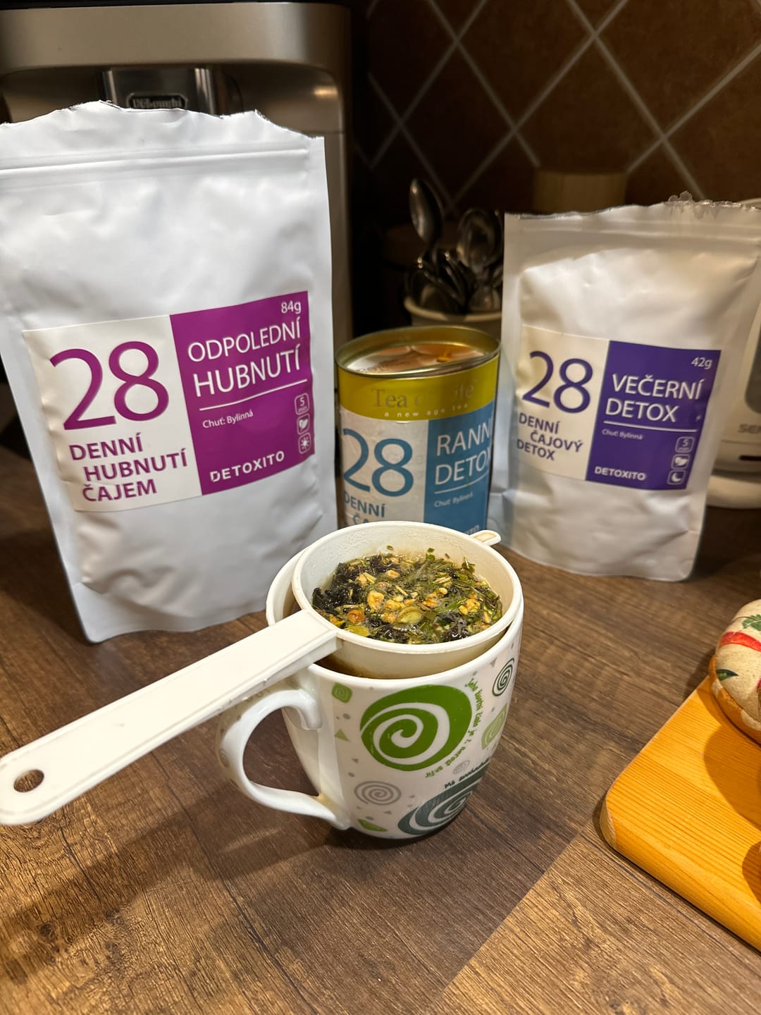 Customer photo review of Ranní Detoxikační čaj (28 denní)