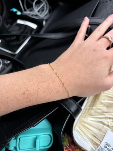 Customer photo review of Permanent Bracelet
