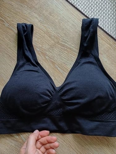 Customer photo review of Breathable Support Sports Bra