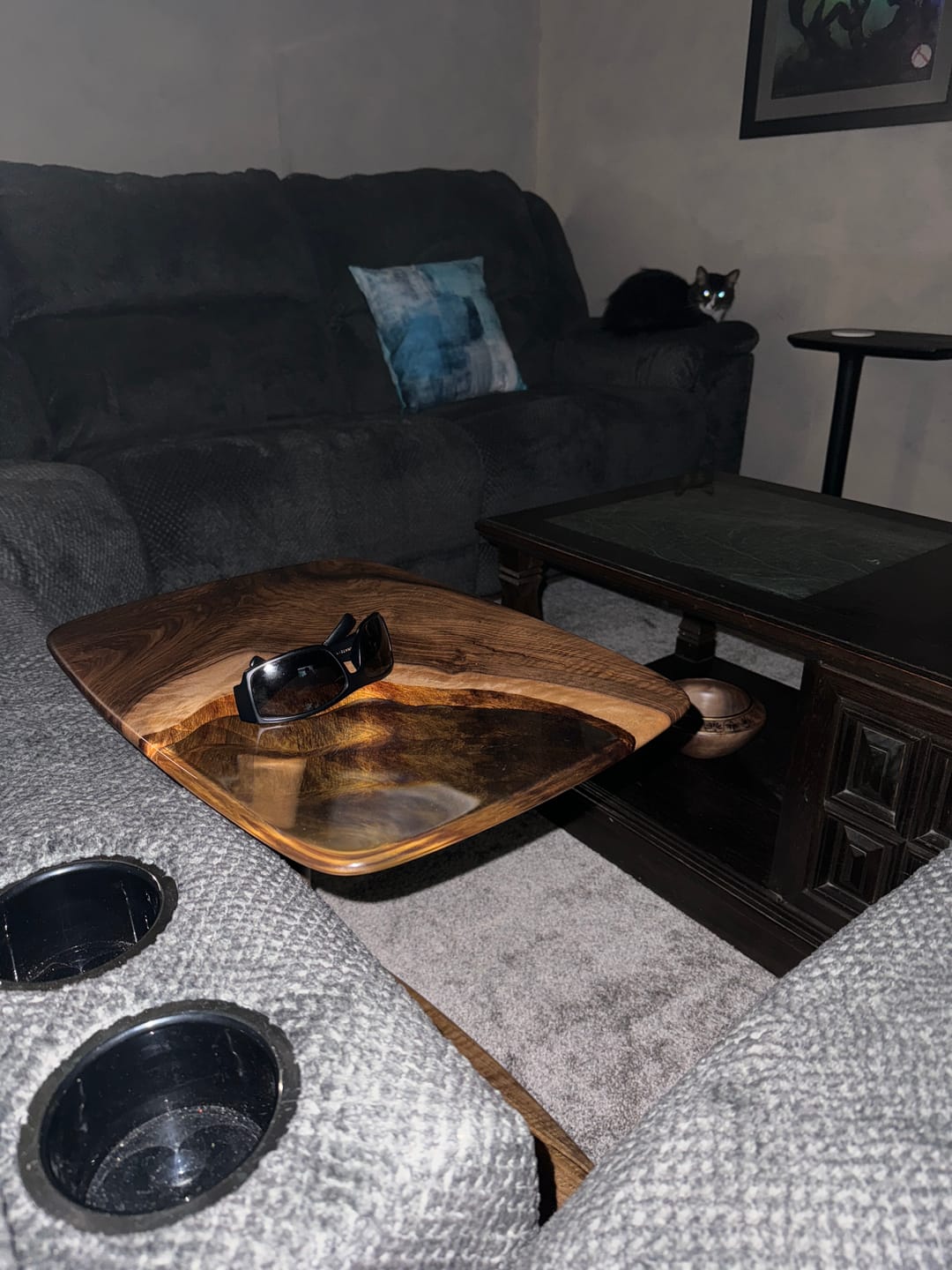 Customer photo review of C Coffee Table-End Table