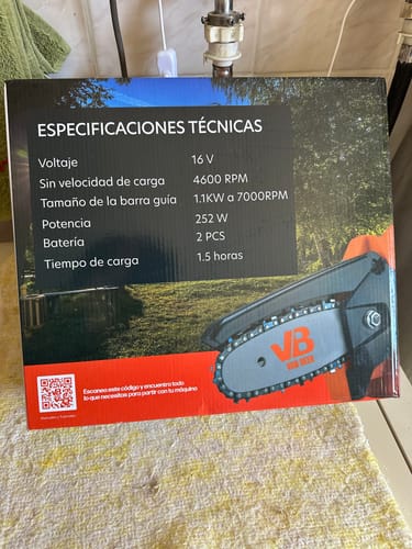Customer photo review of Minisierra eléctrica de 252W y Largo de espada 10.1cm Modelo vBSE4 van Beek