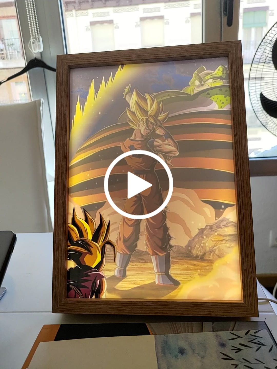 Customer video review of Custom Glowpainting