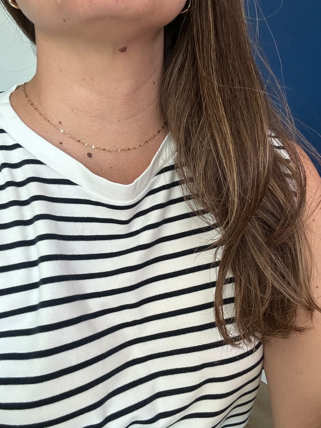 Customer photo review of Dainty Necklace