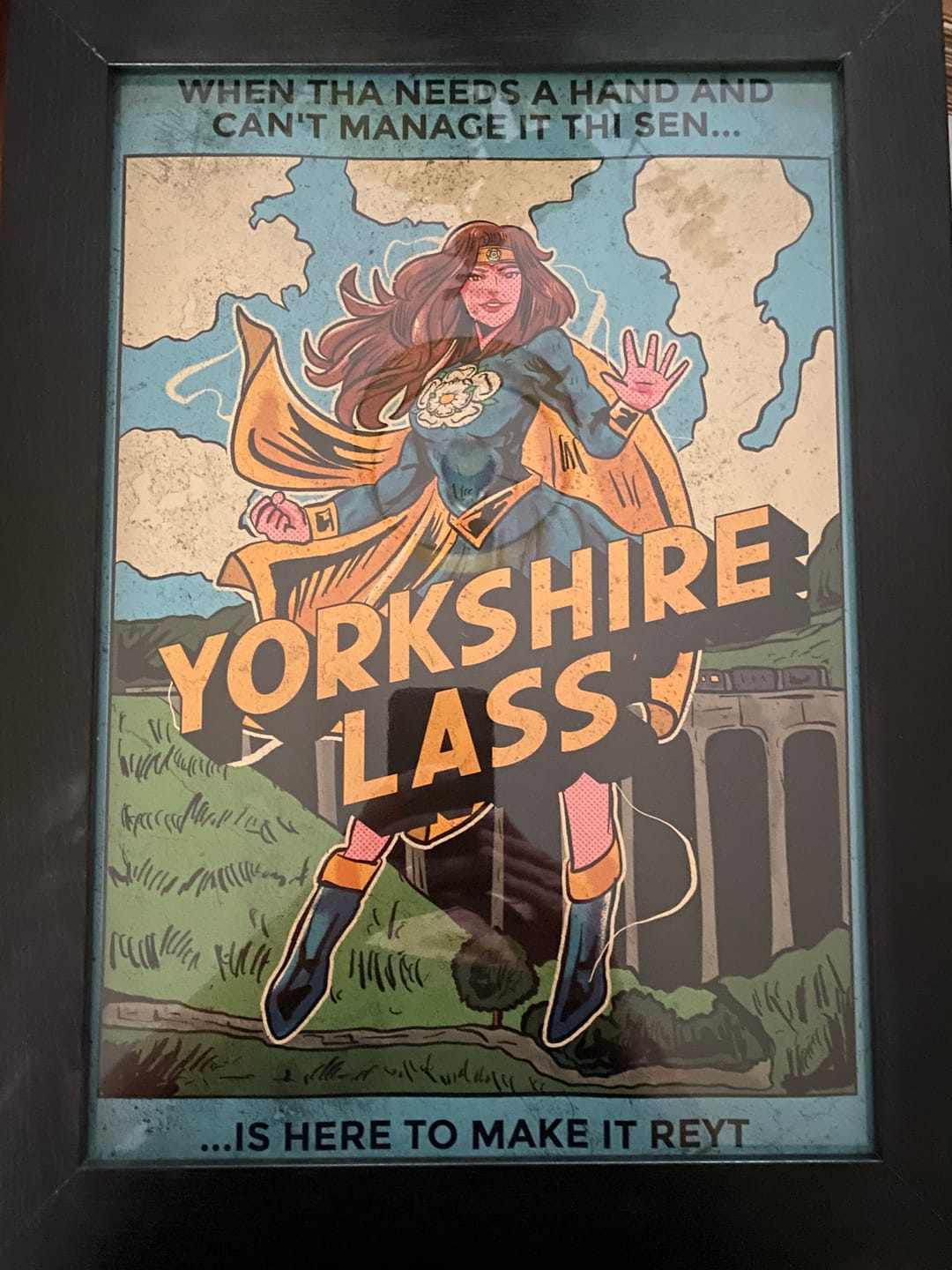 Customer photo review of Yorkshire Lass - Print