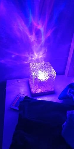 Customer photo review of Aurora: Lampa cu 16 culori