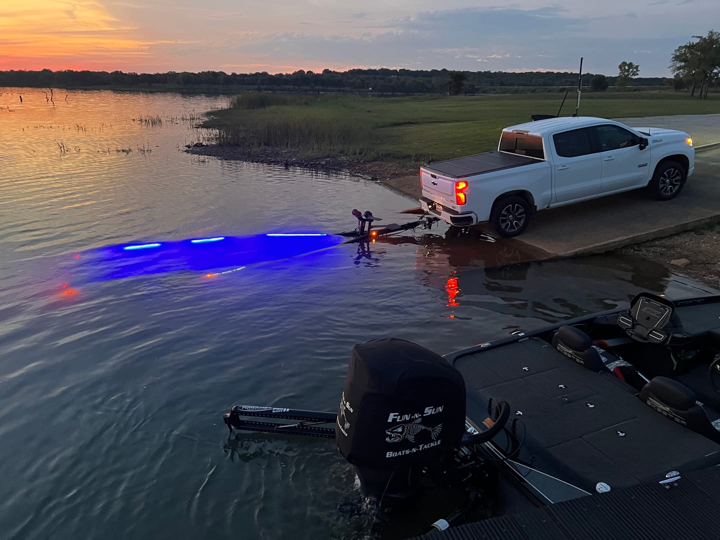 Customer photo review of Submersible Marine LED strip lights for boats with IP68 waterproof rating SMD 5050