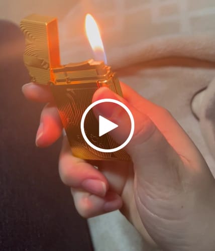 Customer video review of Sanji's Lighter