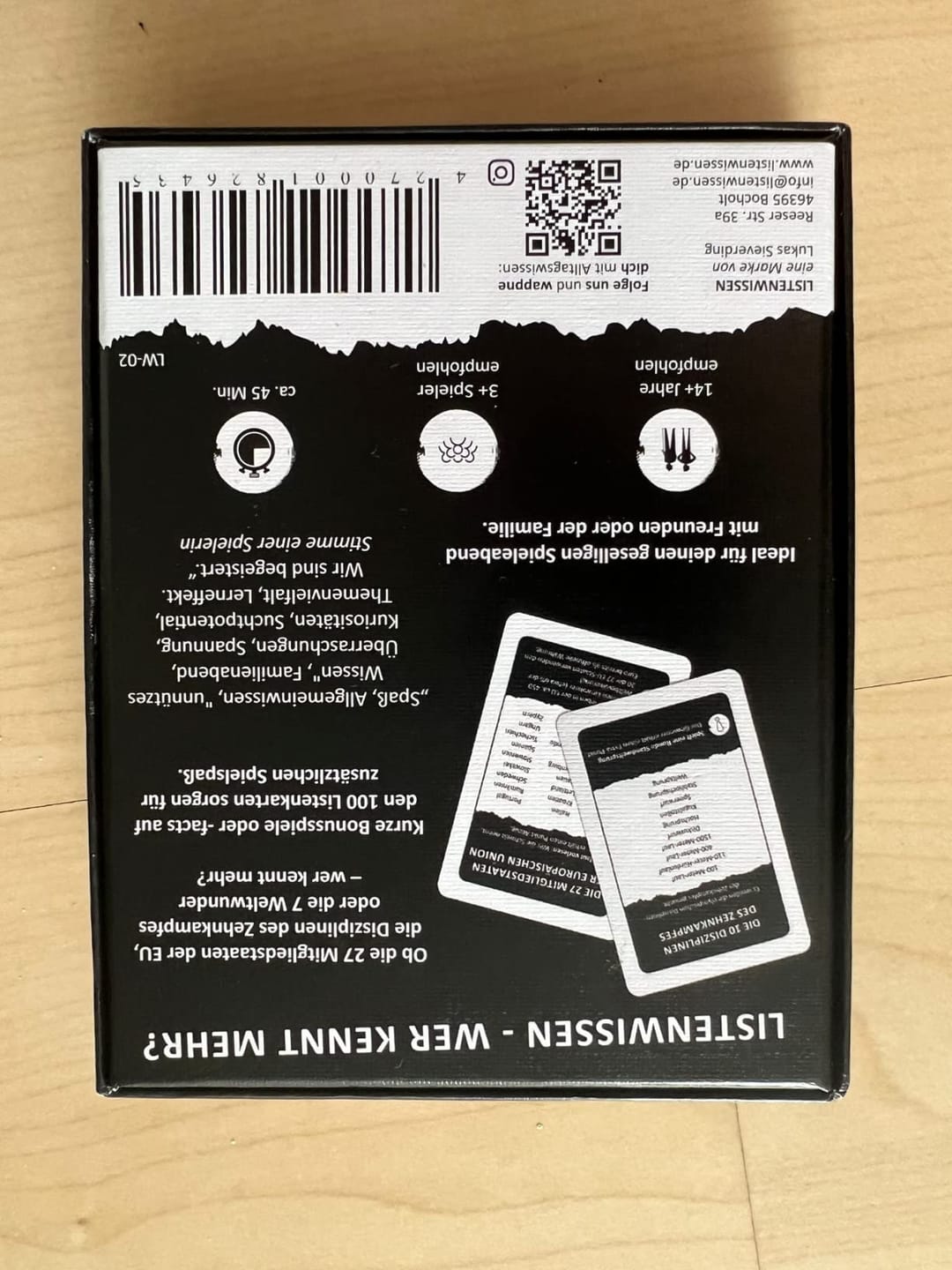 Customer photo review of Wer kennt mehr?