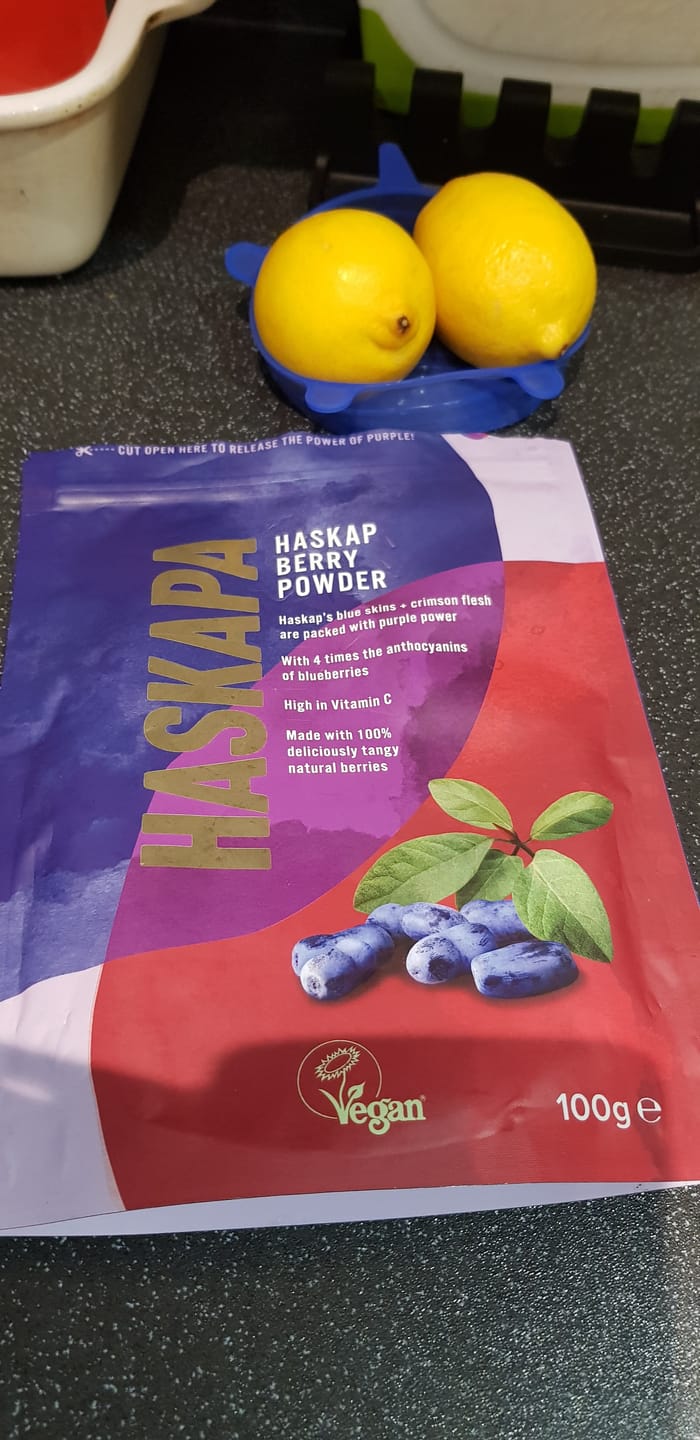 Customer photo review of Haskapa Superfood Berry Powder