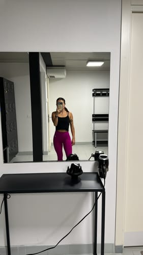 Customer photo review of Leggings All-Up Purple