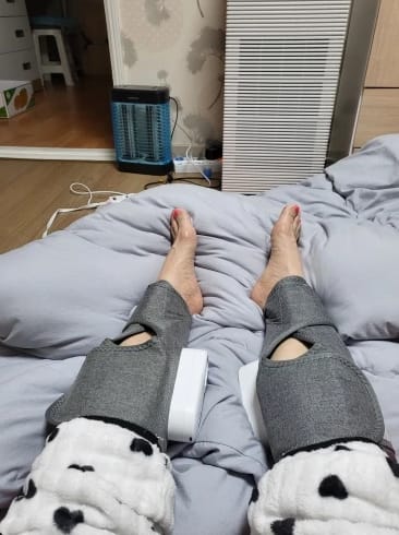 Customer photo review of Minasa - 3-in-1 Massagegerät für schmerzfreie und vitale Beine
