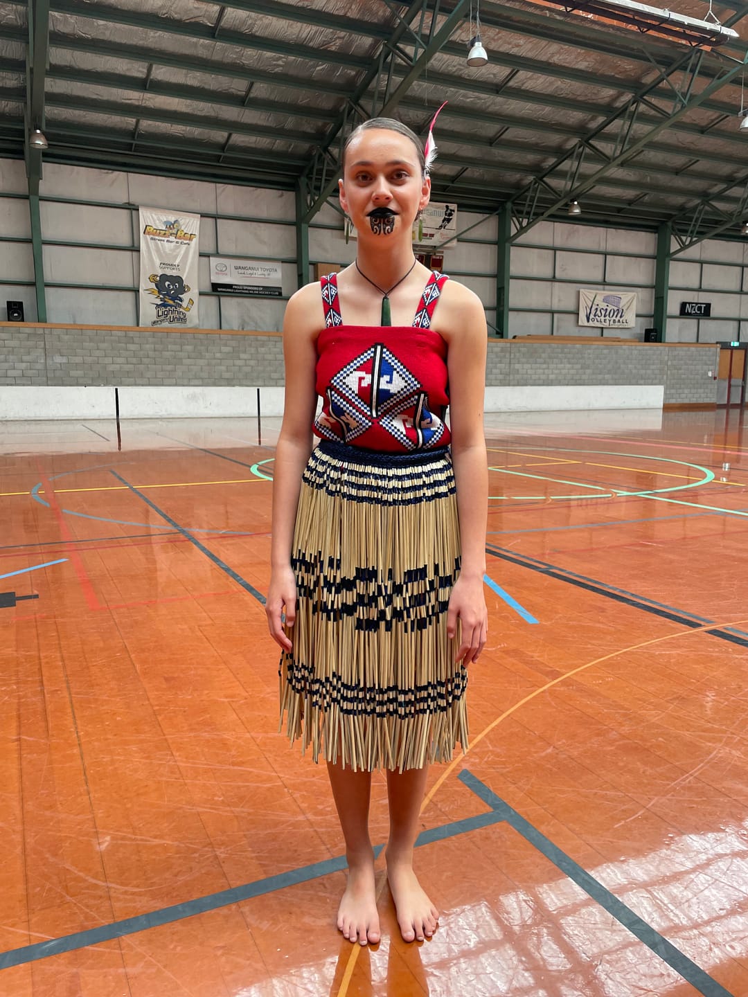 Customer photo review of Black Lipstick for Maori Kapa Haka