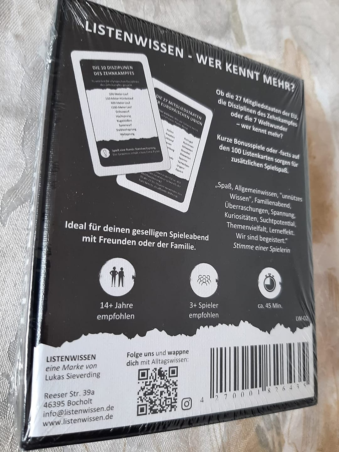 Customer photo review of Wer kennt mehr?