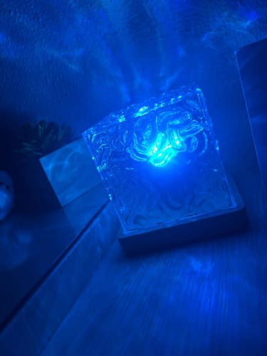 Customer photo review of Aurora: Lampa cu 16 culori