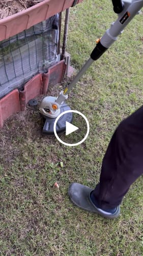 Customer video review of Grass Trimmer 18V