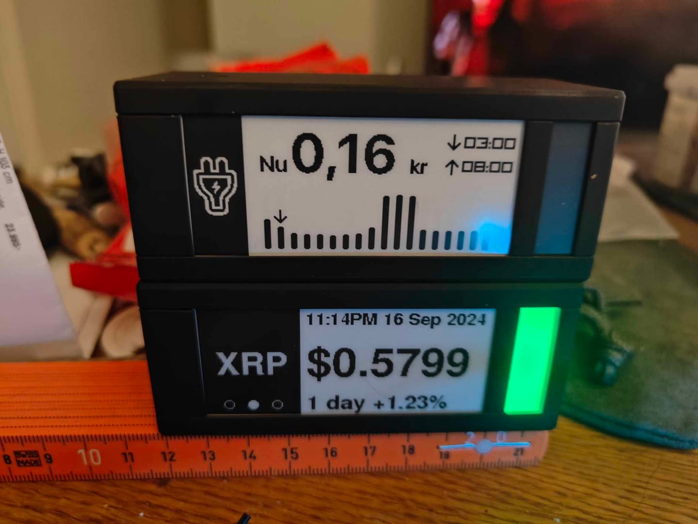 Customer photo review of TickrMeter