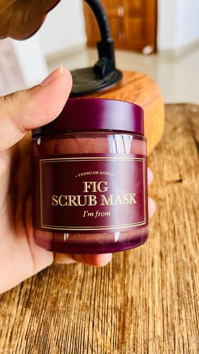 Customer photo review of [ImFrom] Fig Scrub Mask 120g