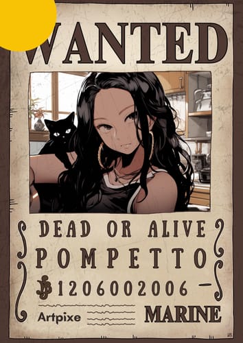 Customer photo review of Portrait manga personnalisé | One Piece