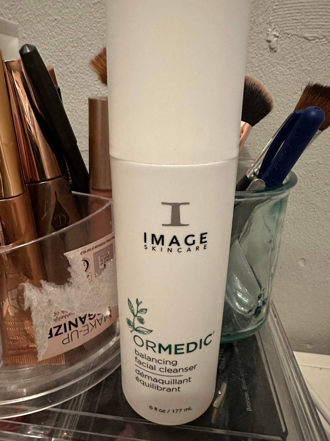 Customer photo review of ORMEDIC - Balancing Facial Cleanser