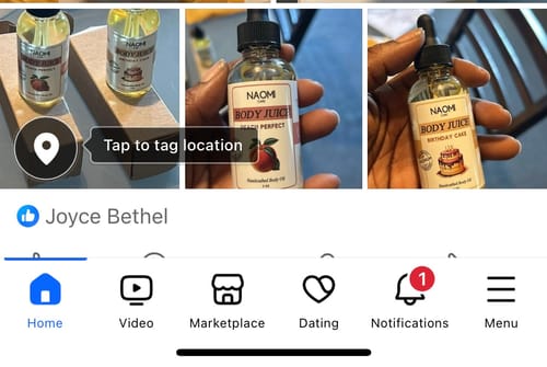 Customer photo review of BOGO Pheremone Body Juice Oil