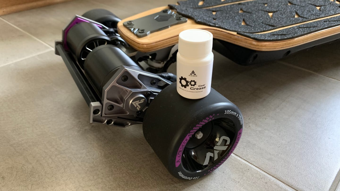 Customer photo review of Acedeck® Gear Grease - Nyx Z1, Ares X1, Nomad N1