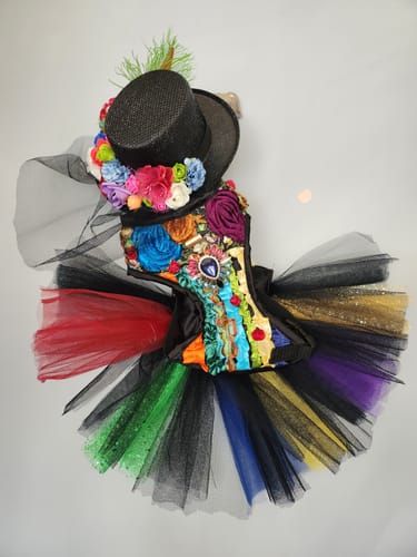 Customer photo review of Rich Wide Heavey Flower Braid 9cm 7409