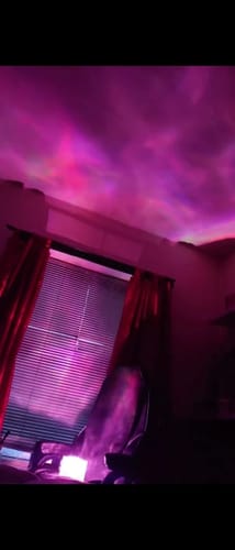 Customer photo review of Aurora: Lampa cu 16 culori